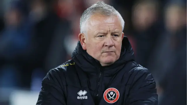 Sheffield United boss Chris Wilder