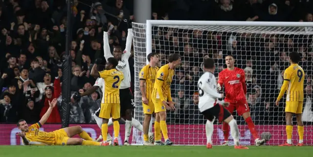 Brighton dejected