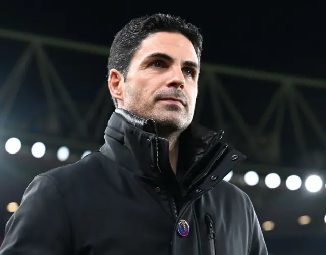 Arsenal boss Mikel Arteta