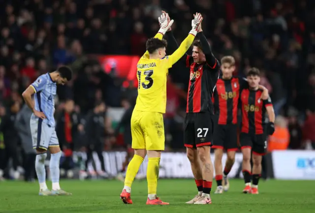 Bournemouth celebrate