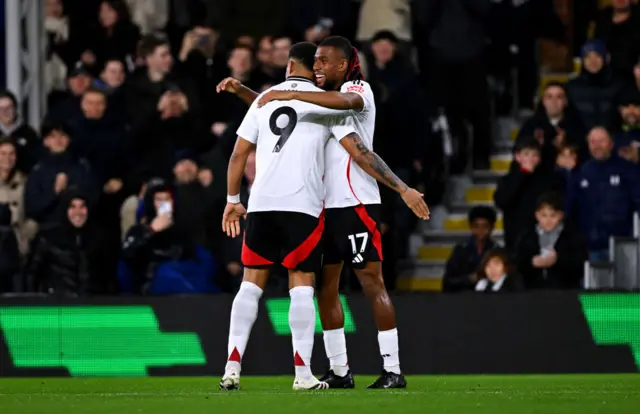 Fulham celebrate