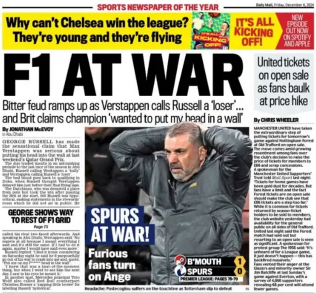 Mail back page