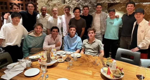 F1 drivers' dinner