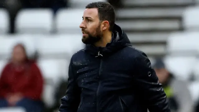 Narcis Pelach on the touchline