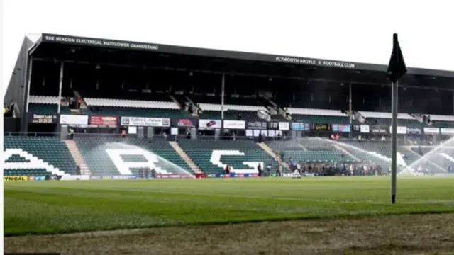 The Home Park stadium