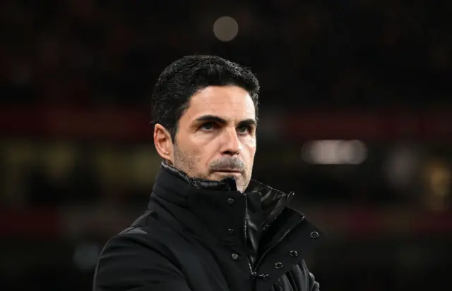 Arsenal manager Mikel Arteta