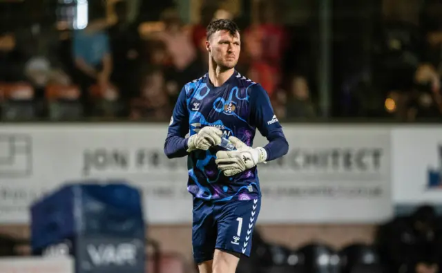 Kilmarnock goalkeeper Kieran O'Hara