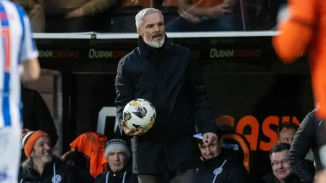 Dundee United manager Jim Goodwin