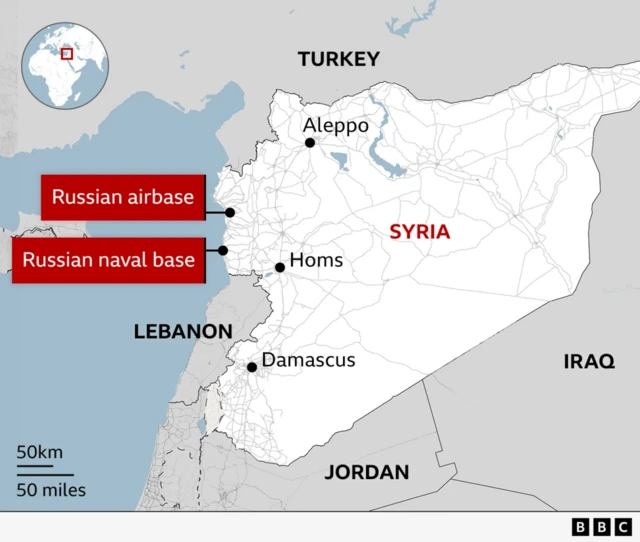 Russian bases in Syria