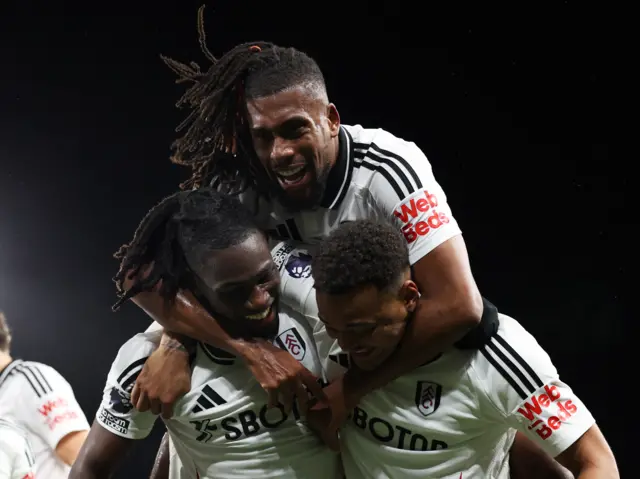 Fulham celebrate