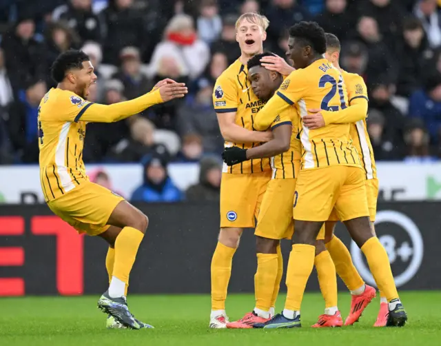 Brighton celebrate