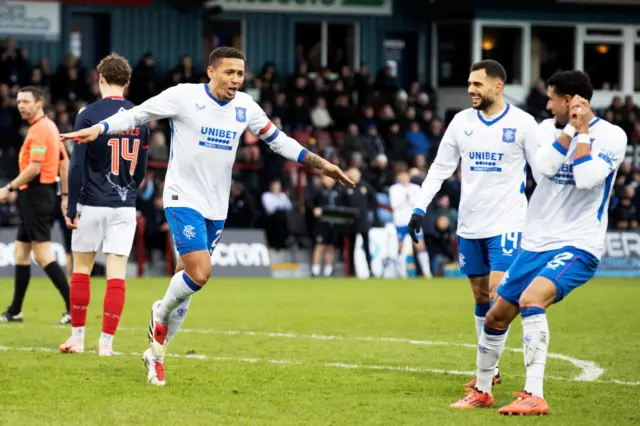 FT: Ross County 0-3 Rangers