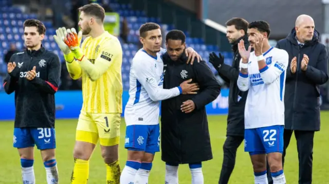 Rangers applaud away fans