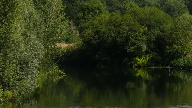 The River Nene just outside Peterborough