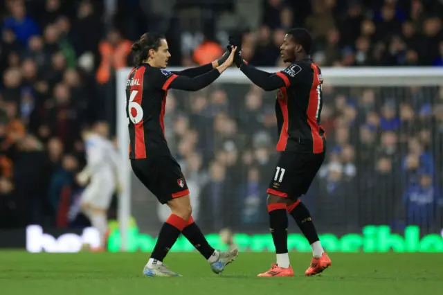 Bournemouth celebrate