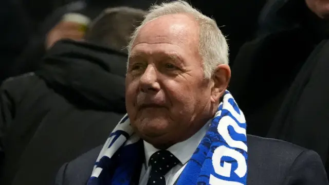 Peterborough director of football Barry Fry at Sixfields