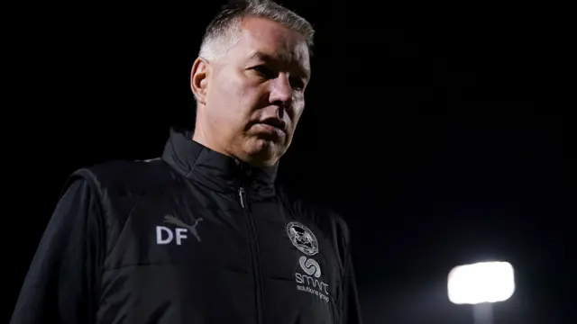 Peterborough United manager Darren Ferguson