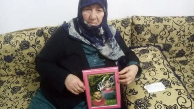 Fayzah Nadaf was recently informed that her her son was still alive and at Saydnaya prison