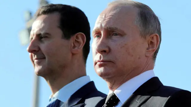 Vladimir Putin and Bashar al-Assad