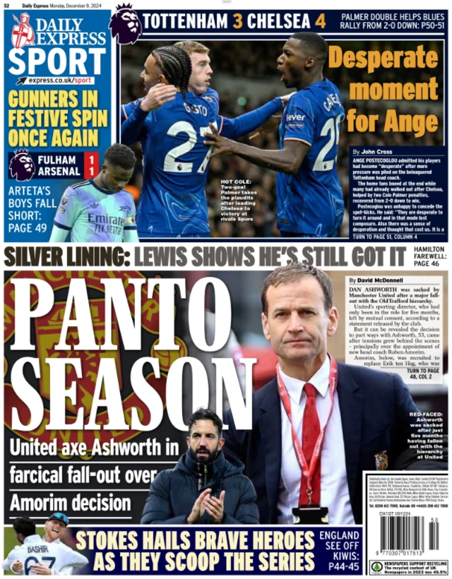 Express back page