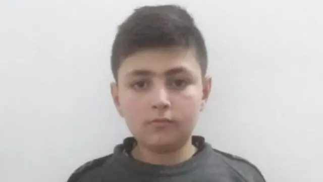 Mustafa was a baby when his father was arrested and taken to Saydnaya prison