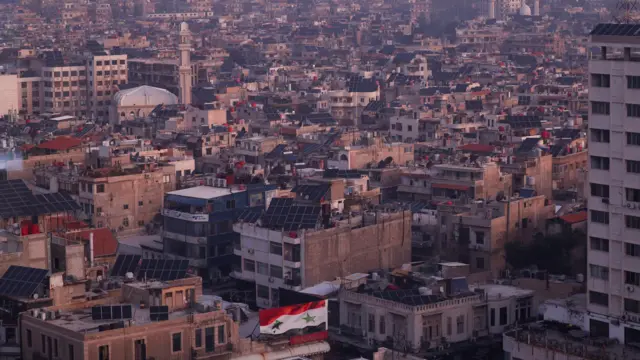 A general view of the Damascus skyline