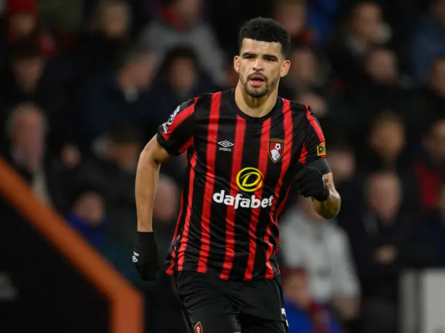 Bouremouth striker Dominic Solanke