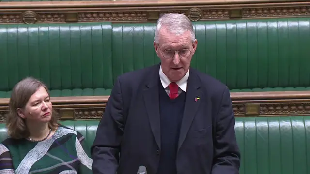 Labour Shadow NI Secretary Hilary Benn