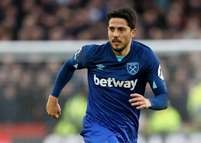 Pablo Fornals of West Ham United running