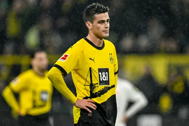 Gio Reyna of Borussia Dortmund