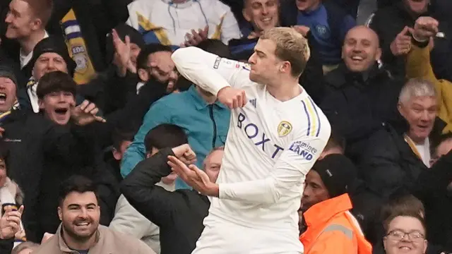 Patrick Bamford celebrates