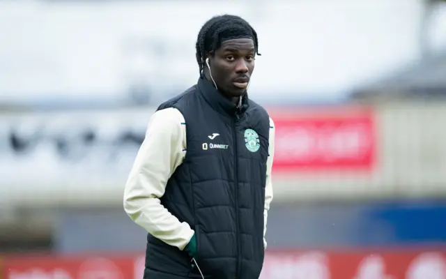 Hibs' Eliezer Mayenda