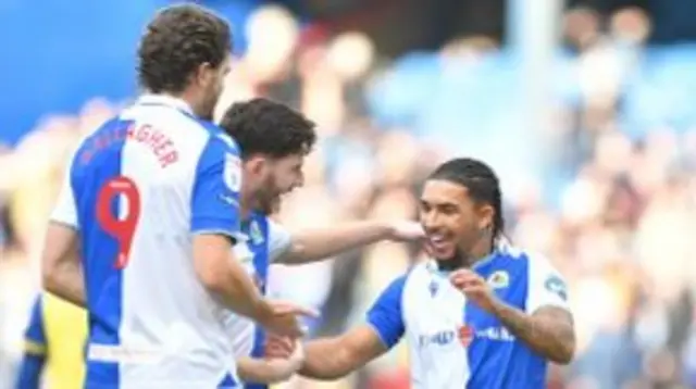 Blackburn celebrate