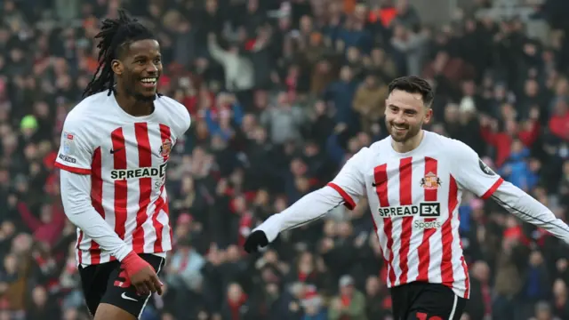 Sunderland celebrate