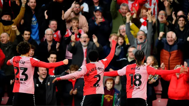 Southampton celebrate