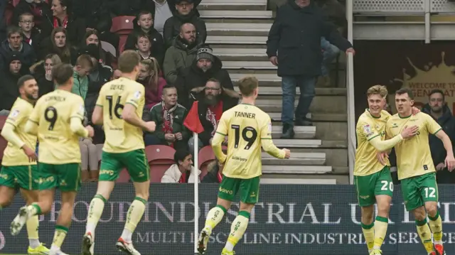 Bristol City celebrate