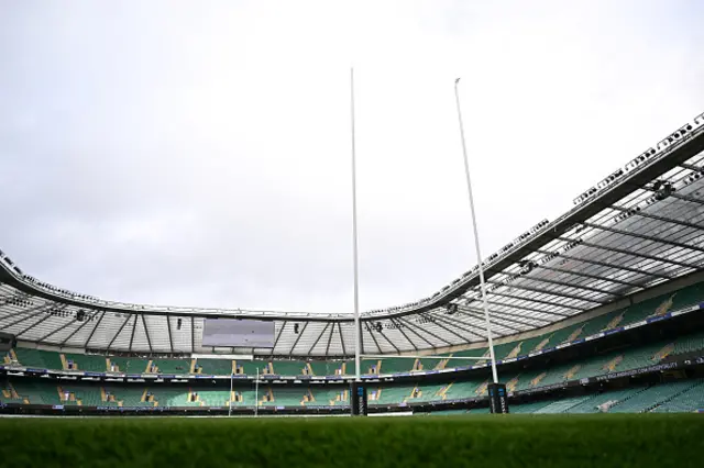 General view inside Twickenham