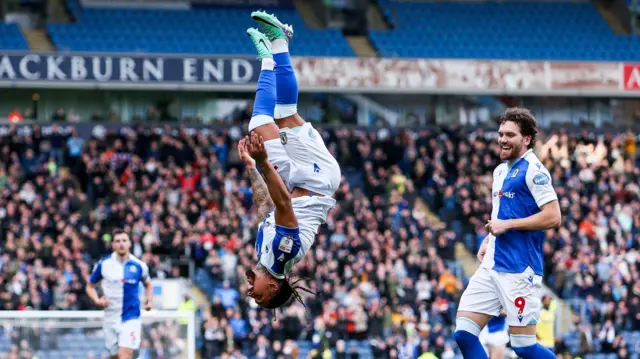 Blackburn celebrate