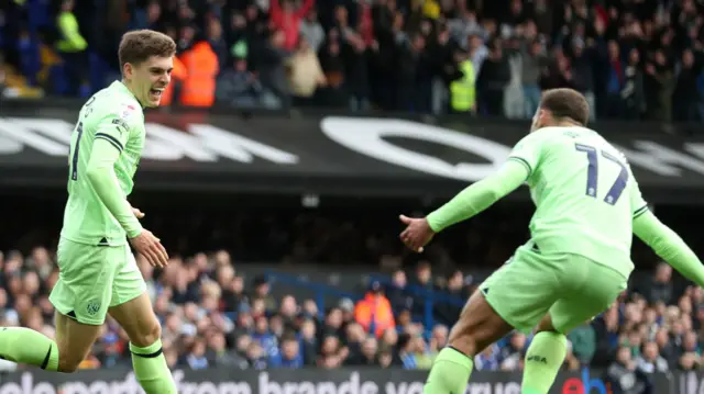 West Brom celebrate