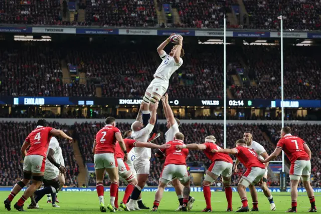 England line-out