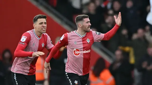 Southampton celebrate