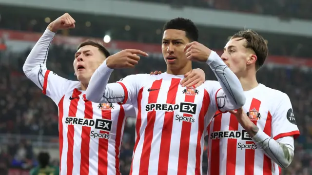 Sunderland celebrate