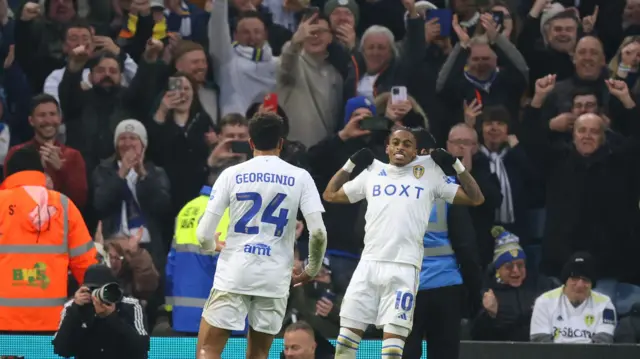 Leeds celebrate