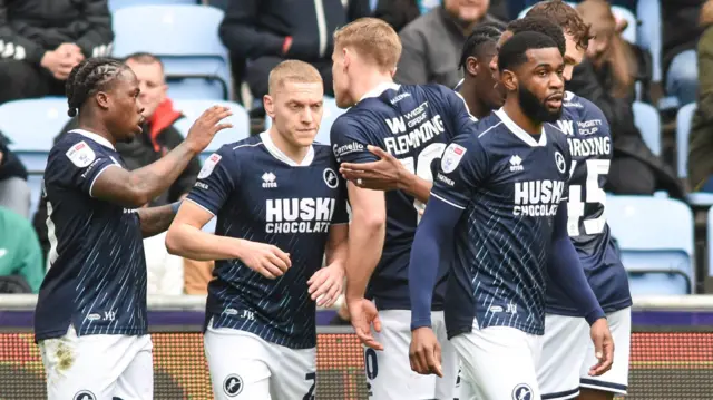 Millwall celebrate