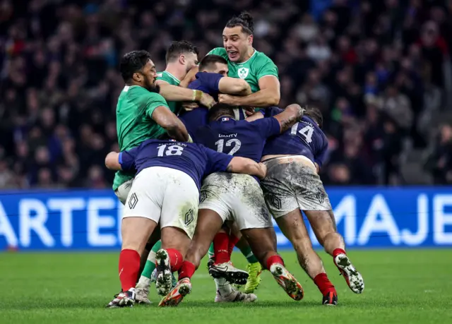 Action between France and Ireland