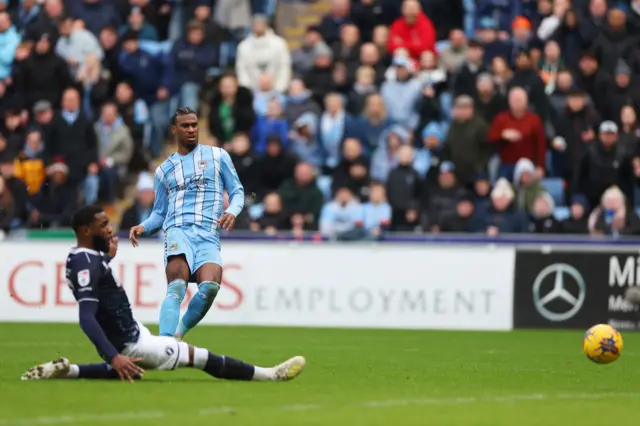 Haji Wright scores