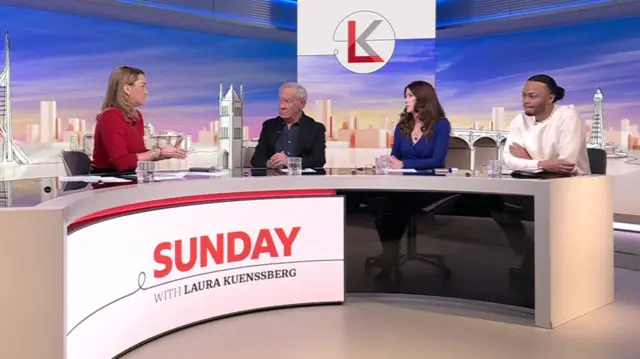 Laura Kuenssberg speaks to Simon Schama, Victoria Newton and Kwajo Tweneboa