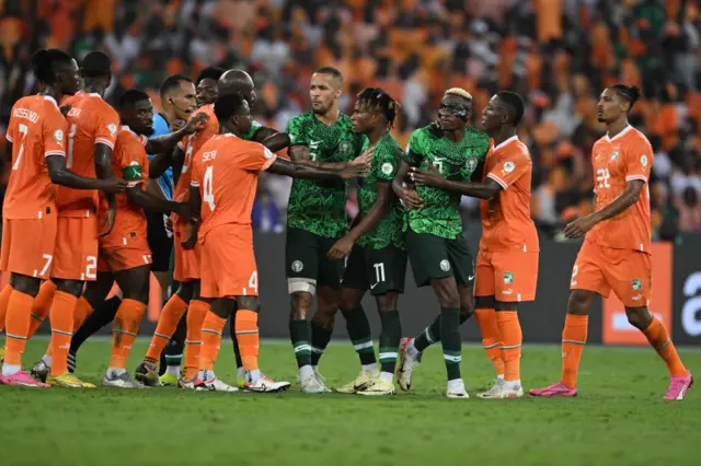 Nigeria and Ivory Coast