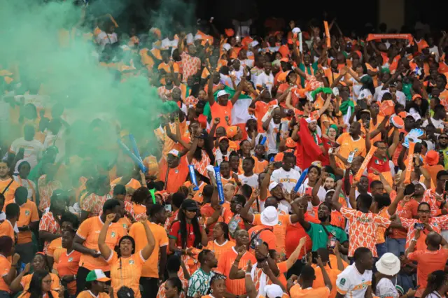 Ivory Coast fans