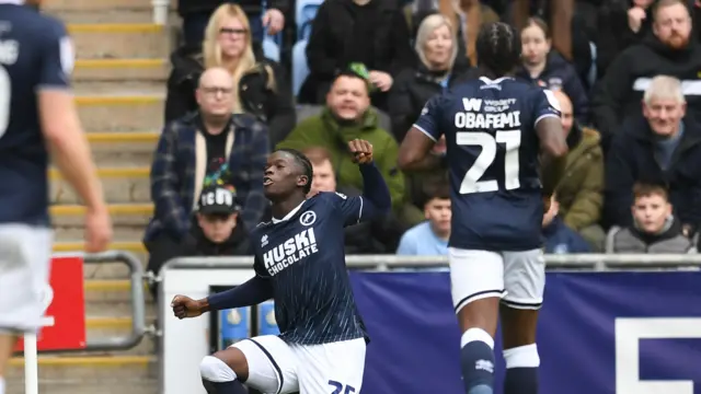 Millwall celebrate